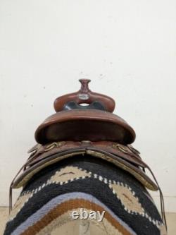 16.5 Inch Used Reinsman Western Trail Saddle 975-9895
