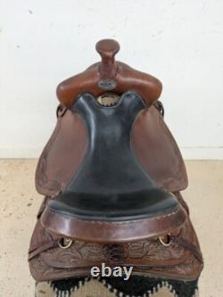 16.5 Inch Used Reinsman Western Trail Saddle 975-9895