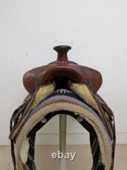 16.5 Inch Used Reinsman Western Trail Saddle 975-9895