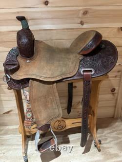 16.5 Loredo Saddle Co Western Ranch Saddle