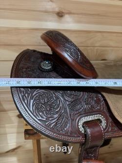16.5 Loredo Saddle Co Western Ranch Saddle