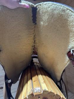 16.5 Loredo Saddle Co Western Ranch Saddle