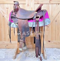 16.5 McCall McLite Lady Pendleton All Around Ranch Saddle