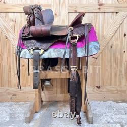 16.5 McCall McLite Lady Pendleton All Around Ranch Saddle
