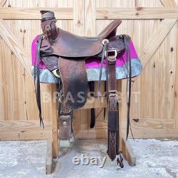 16.5 McCall McLite Lady Pendleton All Around Ranch Saddle
