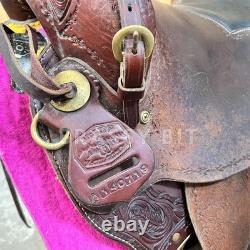 16.5 McCall McLite Lady Pendleton All Around Ranch Saddle