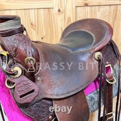 16.5 McCall McLite Lady Pendleton All Around Ranch Saddle