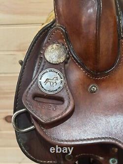 16.5 National Bridle Shop Tennessean Gaited Western Saddle Model 2623