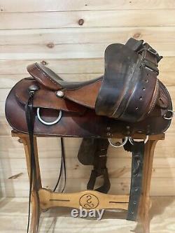 16.5 National Bridle Shop Tennessean Gaited Western Saddle Model 2623