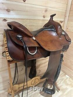 16.5 National Bridle Shop Tennessean Gaited Western Saddle Model 2623