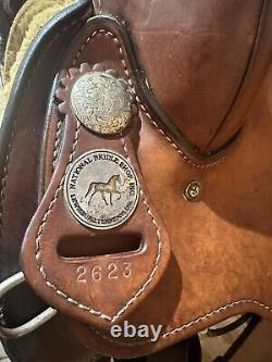 16.5 National Bridle Shop Tennessean Gaited Western Saddle Model 2623