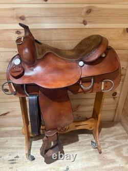 16.5 Rocking R Western Work Training Saddle