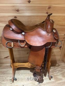 16.5 Rocking R Western Work Training Saddle
