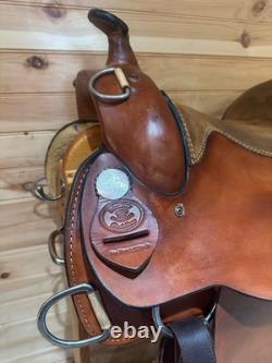 16.5 Rocking R Western Work Training Saddle