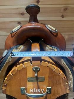 16.5 Rocking R Western Work Training Saddle