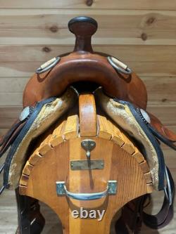 16.5 Rocking R Western Work Training Saddle