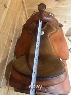 16.5 Rocking R Western Work Training Saddle