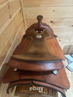 16.5 Rocking R Western Work Training Saddle