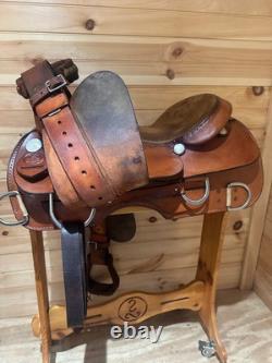 16.5 Rocking R Western Work Training Saddle