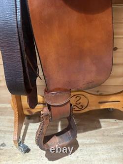 16.5 Rocking R Western Work Training Saddle