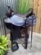 16.5 Tucker Cheyenne Frontier Trail Western Saddle Wide Tree Lightly Used