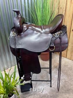 16.5 TUCKER High Plains Gen II Western Trail Saddle #262? NICE