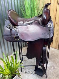 16.5 TUCKER High Plains Gen II Western Trail Saddle #262? NICE