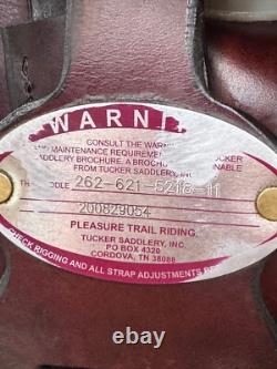 16.5 TUCKER High Plains Gen II Western Trail Saddle #262? NICE