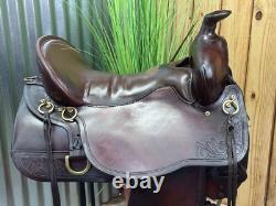 16.5 TUCKER High Plains Gen II Western Trail Saddle #262? NICE