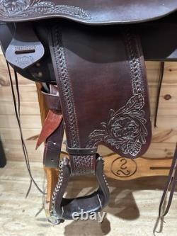 16.5 Tucker Ranch Hand Western Trail Saddle Model 250