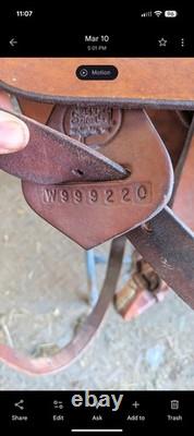 16.5 Tucker Western Saddle
