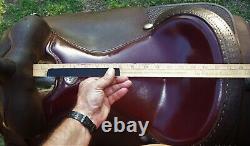 16.5 Used Billy Cook Western Pleasure Trail Reining Saddle Made Greenville Texas