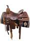 16.75 Used Todd Jey's Western Ranch Cutting Saddle 2-1422