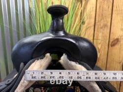 16 ABETTA Black Western Horse Trail Saddle #20515-6 Light Weight