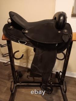 16 Abetta Endurance Western Synthetic Saddle FQHB