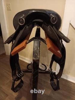16 Abetta Endurance Western Synthetic Saddle FQHB