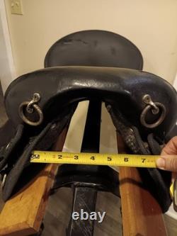 16 Abetta Endurance Western Synthetic Saddle FQHB