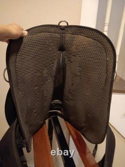 16 Abetta Endurance Western Synthetic Saddle FQHB