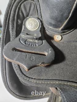 16 Abetta Saddle- light weight! Trail riding horse saddle
