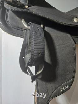 16 Abetta Saddle- light weight! Trail riding horse saddle