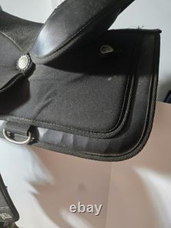 16 Abetta Saddle- light weight! Trail riding horse saddle