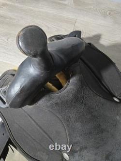 16 Abetta Saddle- light weight! Trail riding horse saddle