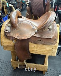 16 Alamo Saddlery Western Saddle