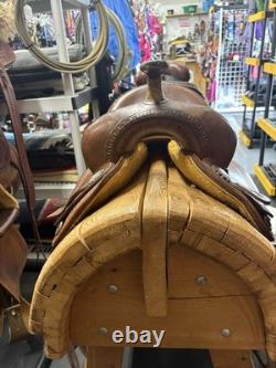 16 Alamo Saddlery Western Saddle