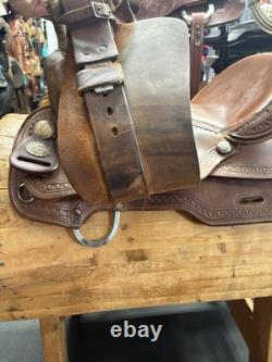 16 Alamo Saddlery Western Saddle