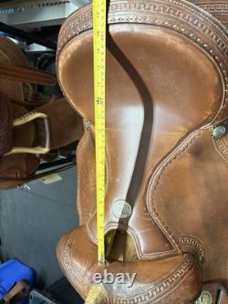 16 Alamo Saddlery Western Saddle