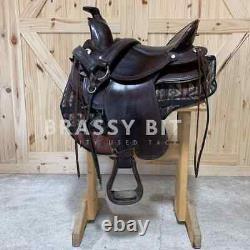 16 American Flex Caliente Western Endurance Saddle