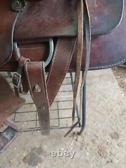 16 American Made Western Saddle