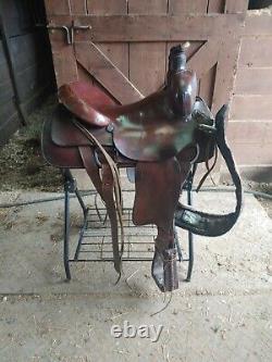 16 American Made Western Saddle