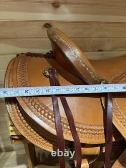 16 American Saddlery Mastercraft Wade Roper Western Saddle Model 122